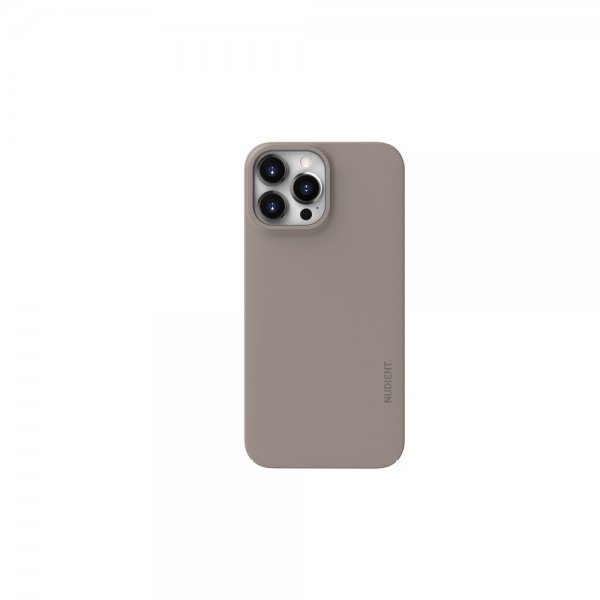 Nudient iPhone 13 Pro Max -suojakuori Thin Case V3 MagSafe Clay Beige