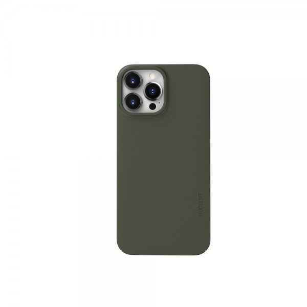 Nudient iPhone 13 Pro Max Thin Case V3 MagSafe Pine Green -kuori
