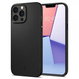 Spigen iPhone 13 Pro Max Thin Fit -suojakuori, musta