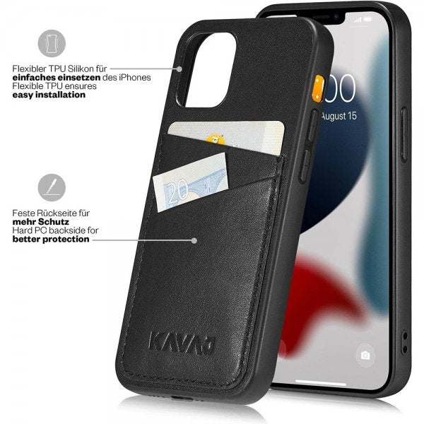 KAVAJ iPhone 13 Pro Max -kuoret Tokyo, musta
