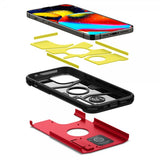 Spigen iPhone 13 Pro Max Kuori Tough Armor Punainen