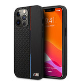 BMW iPhone 13 Pro Max -kuori, kolmiokuvio, musta