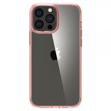 Spigen iPhone 13 Pro Max -suojakuori Ultra Hybrid Rose Crystal