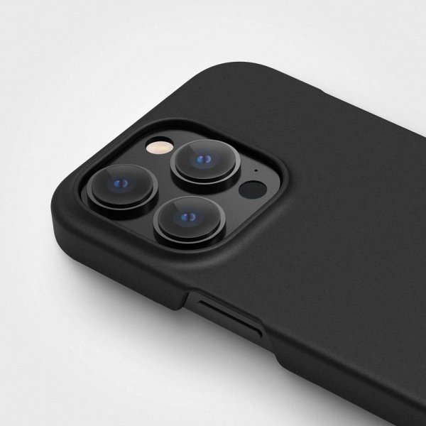 agood company iPhone 13 Pro Max -kasvipohjainen suojakuori, Charcoal Black