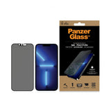 PanzerGlass iPhone 13 Pro Max näytönsuoja reunasta reunaan, koteloystävällinen, yksityisyyssuoja