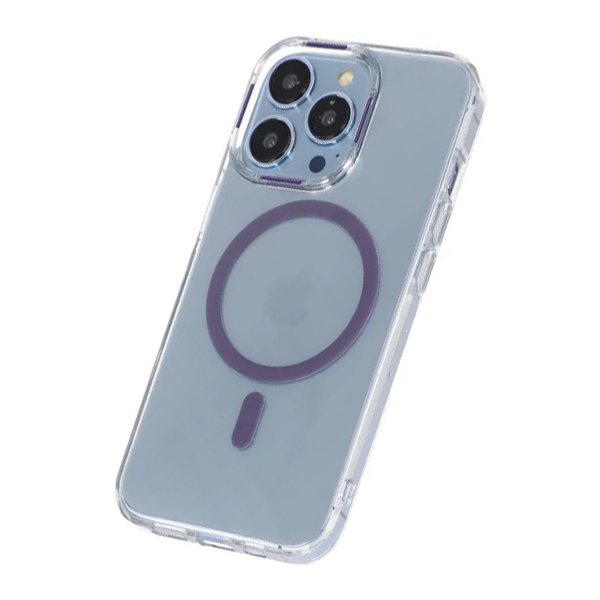 iPhone 13 Pro Max Kuori TPU MagSafe Violetti