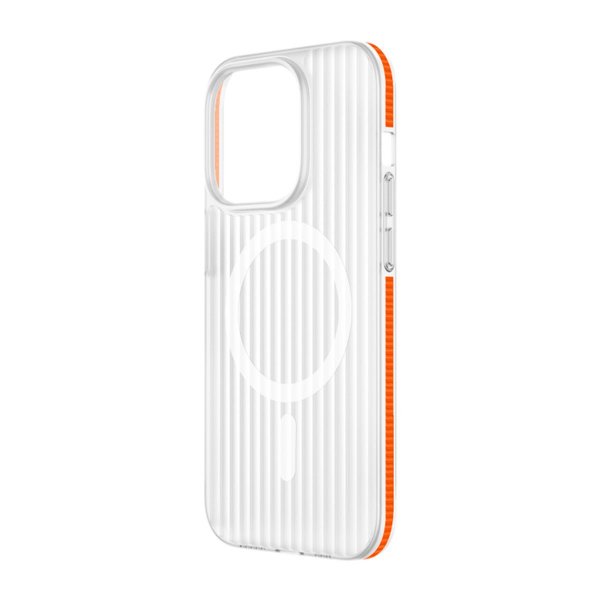 iPhone 13 Pro Kuori Aallotettu MagSafe Oranssi