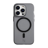 Rvelon iPhone 13 Pro Kuori Aaltokuvioitu MagSafe Harmaa