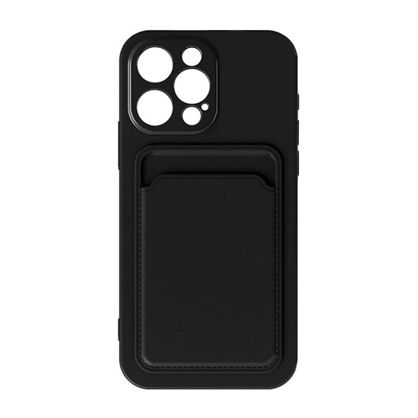 iPhone 13 Pro Kuoret Korttipidikkeellä Musta