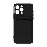 iPhone 13 Pro Kuoret Korttipidikkeellä Musta