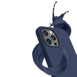 Rvelon iPhone 13 Pro Silikonikuori Sininen