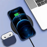 Rvelon iPhone 13 Pro Silikonikuori Sininen