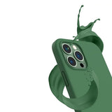 Rvelon iPhone 13 Pro Silikonikuori Vihreä