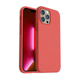 Rvelon iPhone 13 Pro -silikonikuori, pinkki