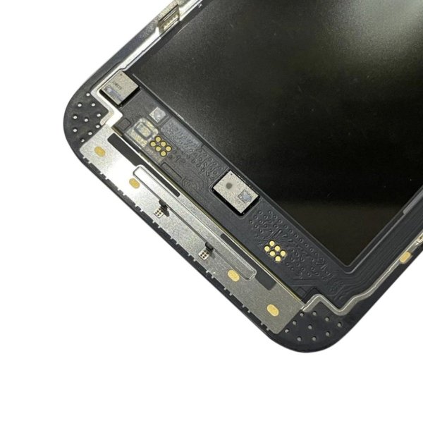 iPhone 13 Pro OLED-näyttö – Musta (otettu uudesta iPhonesta)