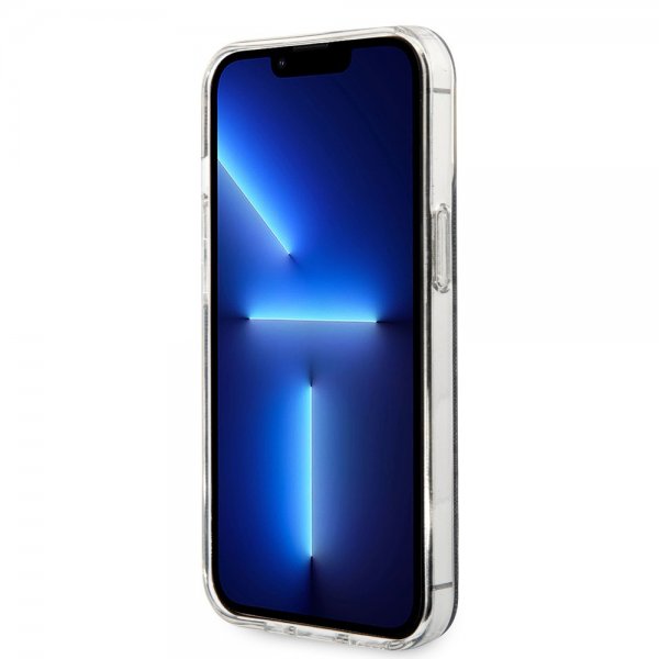 Guess iPhone 13 Pro -kuori 4G Pattern MagSafe Musta