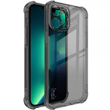 Imak iPhone 13 Pro Kuori Airbag Läpinäkyvä Musta