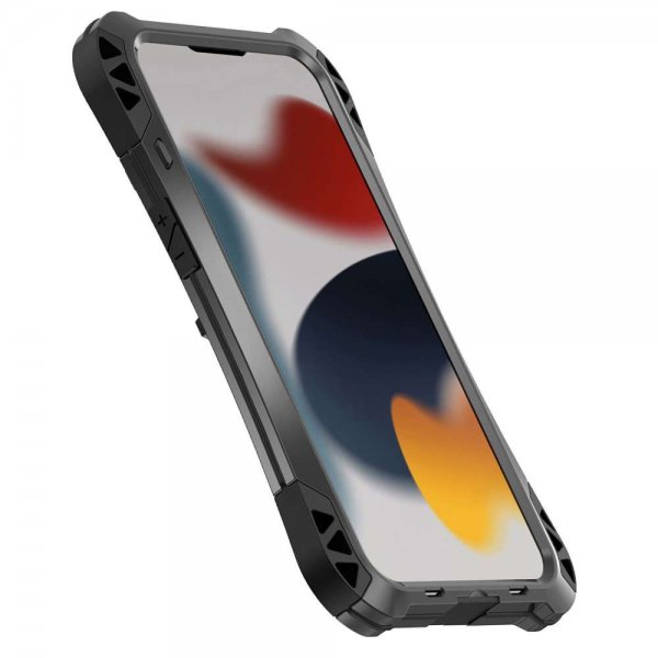 R-JUST iPhone 13 Pro Suojakuori AMIRA Musta