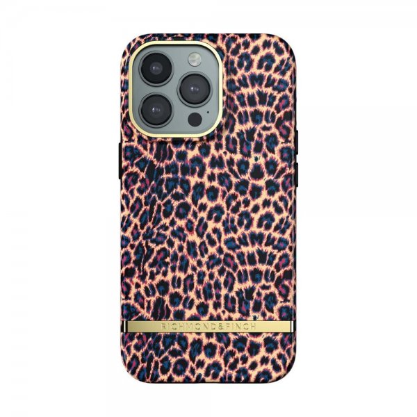 Richmond & Finch iPhone 13 Pro -suojakuori Apricot Leopard