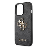Guess iPhone 13 Pro Big Logo -kuori, harmaa