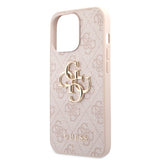 Guess iPhone 13 Pro Big Logo -kuori, vaaleanpunainen