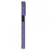 Richmond & Finch iPhone 13 Pro -suojakuori Blue Apricot RF Logo