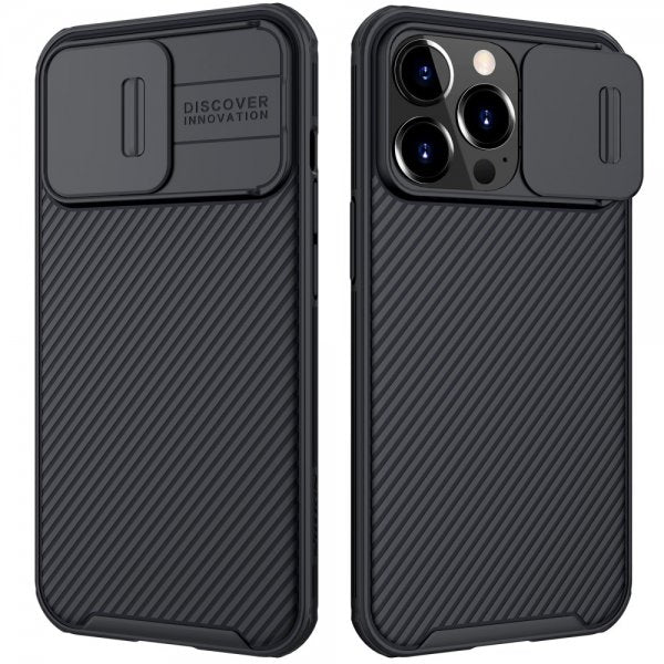 Nillkin iPhone 13 Pro -suojakuori, CamShield Pro, musta