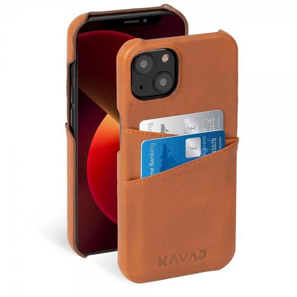 Kavaj iPhone 13 Pro -suojakuori, Chicago Ruskea