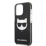 Karl Lagerfeld iPhone 13 Pro Suojakuori Choupette Musta