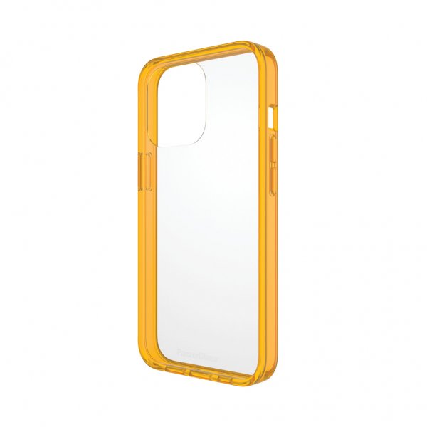 PanzerGlass iPhone 13 Pro -suojakuori ClearCase Color Tangerine