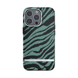 Richmond & Finch iPhone 13 Pro -suojakuori Emerald Zebra