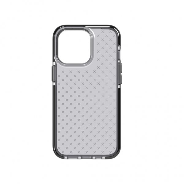 Tech21 iPhone 13 Pro -suojakuori Evo Check Smokey Black