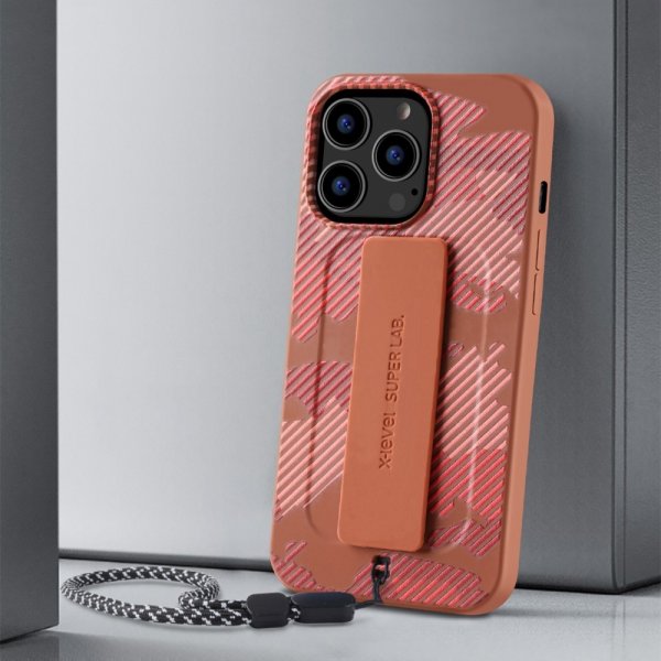 X-Level iPhone 13 Pro Suojakuori Explorer Series Ruskea