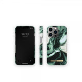Ideal of Sweden iPhone 13 Pro Fashion Case Golden Olive Marble