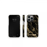 Ideal of Sweden iPhone 13 Pro Fashion Case Golden Smoke Marble
