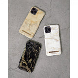 Ideal of Sweden iPhone 13 Pro Fashion Case Golden Smoke Marble