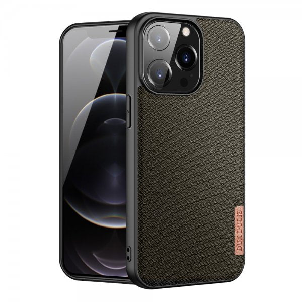 Dux Ducis iPhone 13 Pro -suojakuori, FINO Series, vihreä