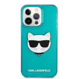 Karl Lagerfeld iPhone 13 Pro -kuori, Fluosininen