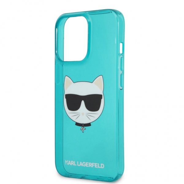 Karl Lagerfeld iPhone 13 Pro -kuori, Fluosininen