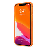 Karl Lagerfeld iPhone 13 Pro -kuori, neonoranssi