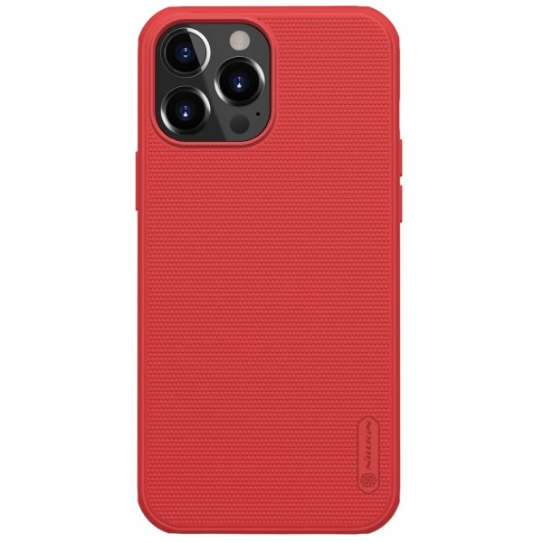 Nillkin iPhone 13 Pro kuori Frosted Shield punainen