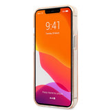 Guess iPhone 13 Pro -suojakuori, kokonaan kimalteleva, kulta