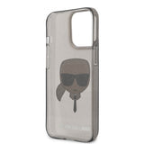 Karl Lagerfeld iPhone 13 Pro Suojakuori Täysglitter Musta