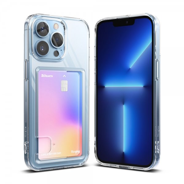 Ringke iPhone 13 Pro Suojakuori Fusion Card Clear