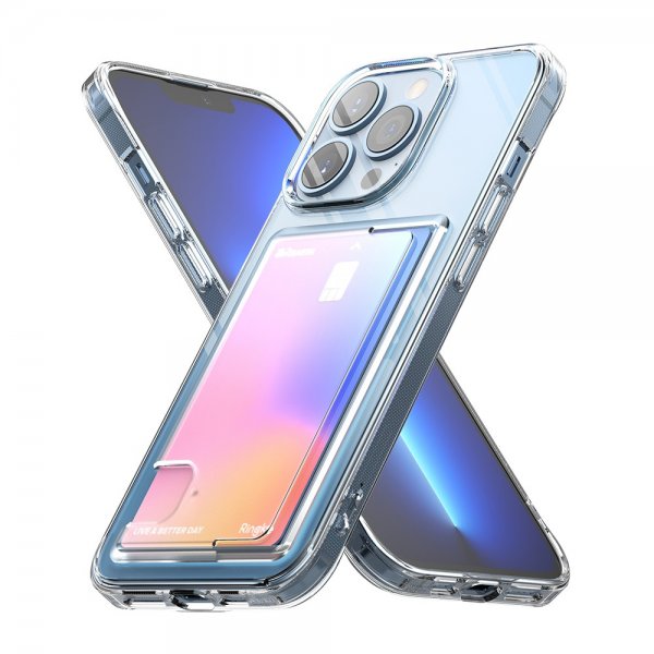 Ringke iPhone 13 Pro Suojakuori Fusion Card Clear