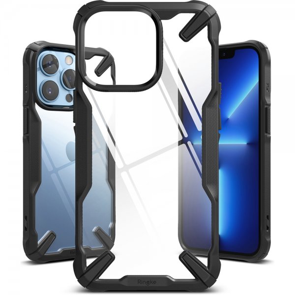 Ringke iPhone 13 Pro Suojakuori Fusion-X Musta