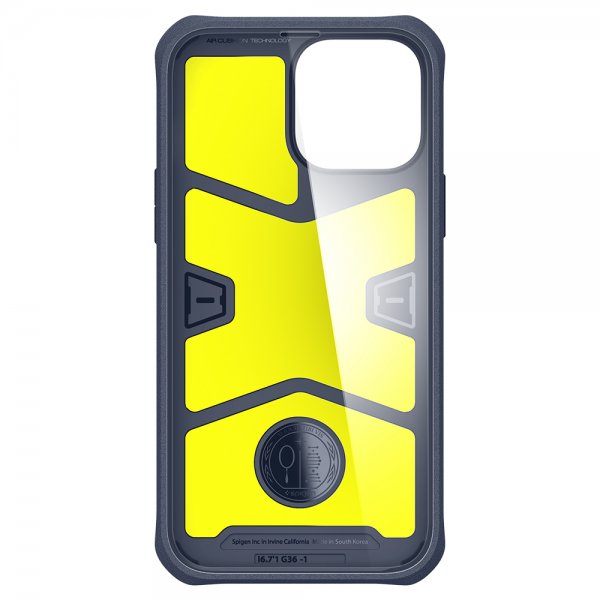 Spigen iPhone 13 Pro Suojakuori Geo Armor 360 Navy Blue