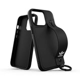 Adidas iPhone 13 Pro -suojakuori, jossa käsihihna, musta