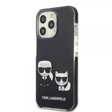 Karl Lagerfeld iPhone 13 Pro Suojakuori Karl & Choupette Musta