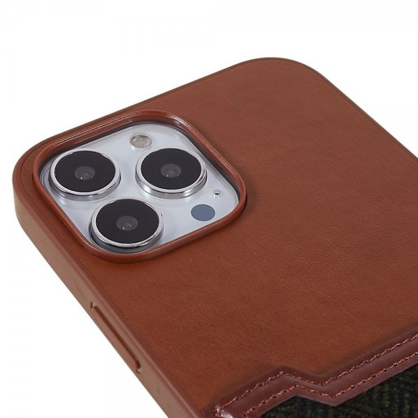 iPhone 13 Pro Kuoret Korttipidike Ruskea